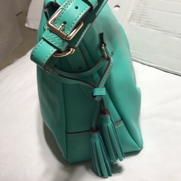 Dooney & Bourke leather satchel. NWOT - Picture 4 of 10